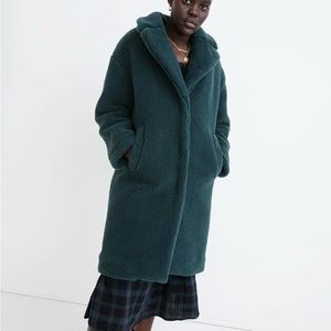 (Re)sourced Sherpa Teddy Coat from Madewell.
